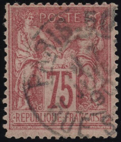 Frankreich 1876 MiNr. 66 II