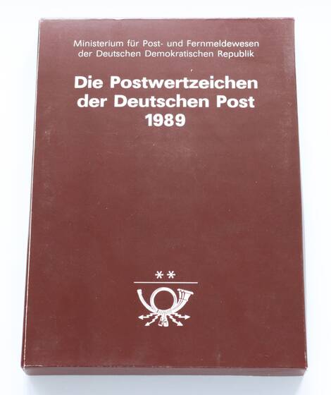 DDR 1989 Jahreszusammenstellung Jahrbuch