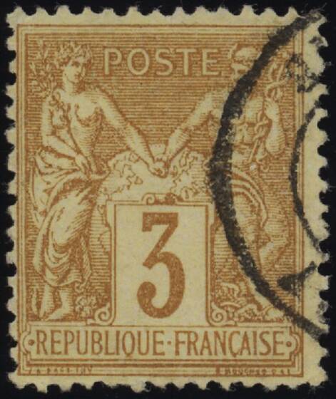 Frankreich 1877 MiNr. 70