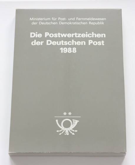 DDR 1988 Jahreszusammenstellung Jahrbuch