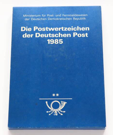 DDR 1985 Jahreszusammenstellung Jahrbuch