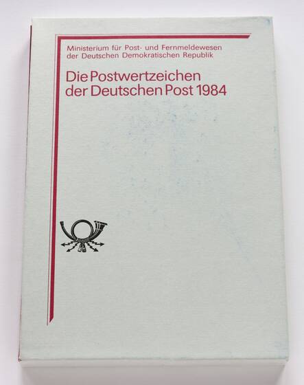 DDR 1984 Jahreszusammenstellung Jahrbuch