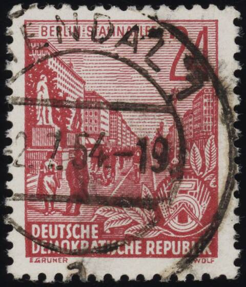 DDR 1954 MiNr. 414 x Y I