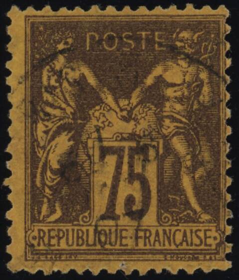 Frankreich 1886 MiNr. 82