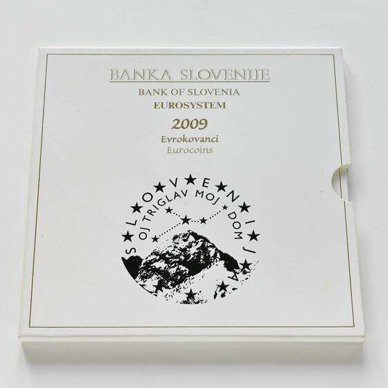 SLOWENIEN 2009 offizieller Kursmünzsatz