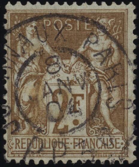Frankreich 1900 MiNr. 85