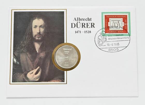 BRD 1971 Numisbrief Albrecht Dürer