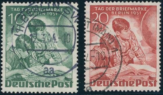 BERLIN 1951 MiNr. 80-81