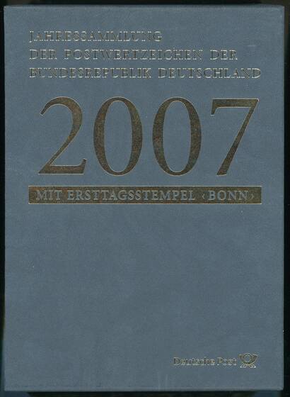 BRD 2007 Jahressammlung der Deutschen Post AG