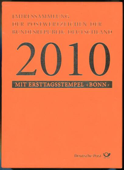 BRD 2010 Jahressammlung der Deutschen Post AG