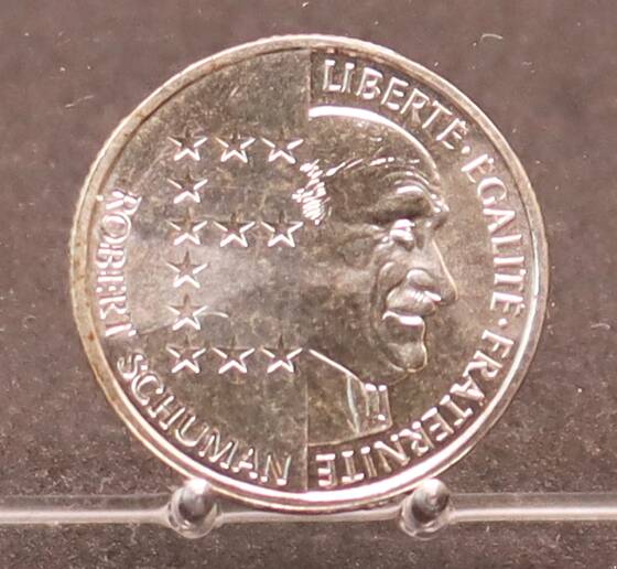 FRANKREICH 10 Francs 1986 Robert Schuman