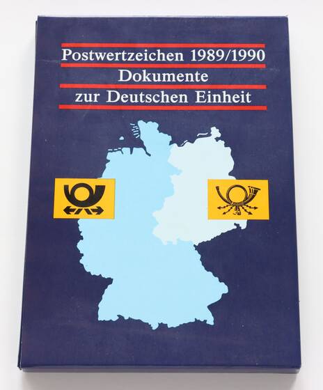 Postwertzeichen 1989/1990 Dokumente zur Deutschen Einheit