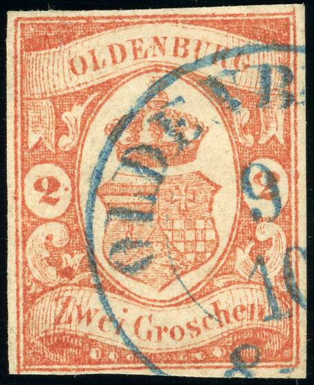 OLDENBURG 1861 MiNr. 13