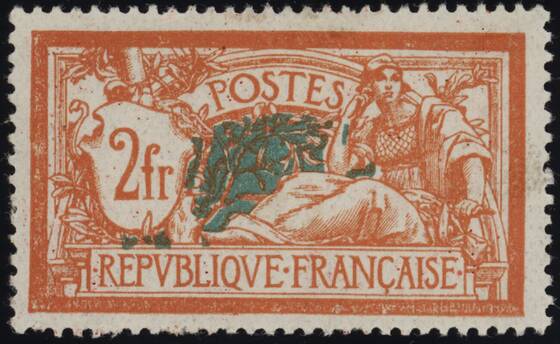 Frankreich 1920 MiNr. 139