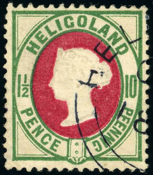 HELGOLAND 1875 MiNr. 14 a