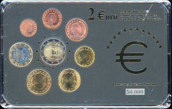 NIEDERLANDE 2007 Gedenkmünzensatz 50 Jahre Römische Verträge