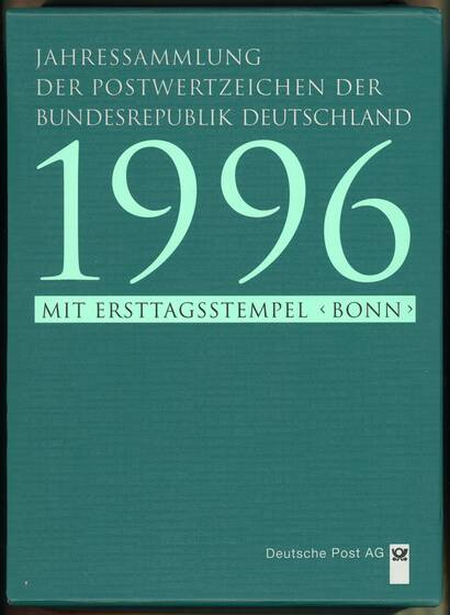 BRD 1996 Jahressammlung der Deutschen Post AG
