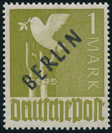 BERLIN 1948 MiNr. 17 a