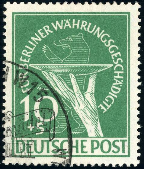 BERLIN 1949 MiNr. 68 II