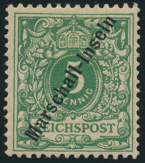MARSHALL-INSELN 1899 MiNr. 2 I