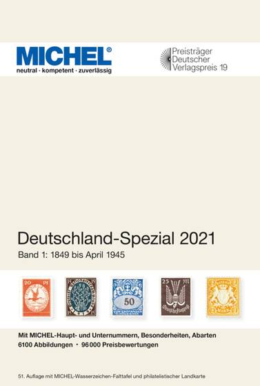 MICHEL Deutschland-Spezial 2021 - Band 1