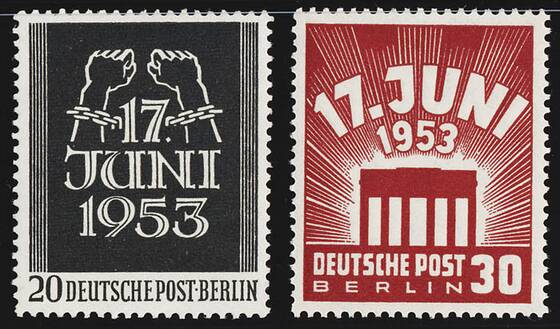 BERLIN 1953 MiNr. 110-111