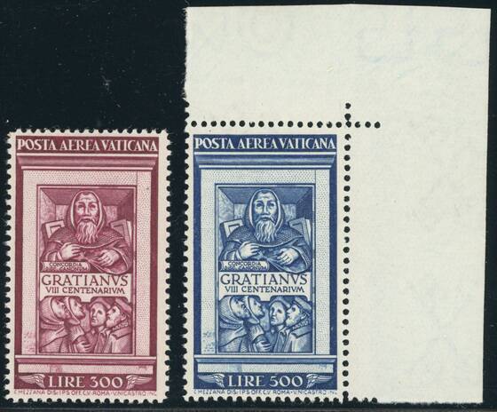 VATIKAN 1951, MiNr. 185-86