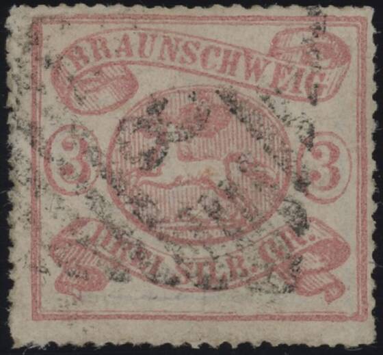 BRAUNSCHWEIG 1864 MiNr. 16 A