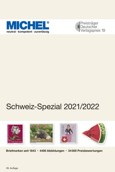 MICHEL Schweiz-Spezial 2021/2022