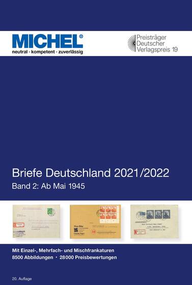 MICHEL Briefe Deutschland 2021/2022