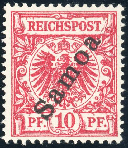 SAMOA 1900, MiNr. 3 b