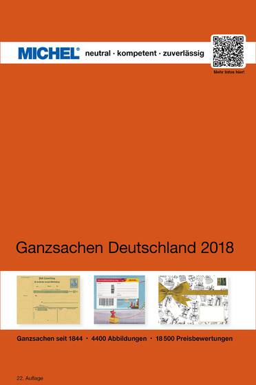 MICHEL Ganzsachen Deutschland 2018