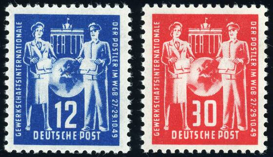 DDR 1949 MiNr. 243-244