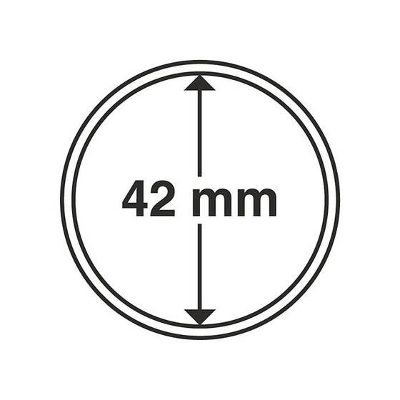 LEUCHTTURM Münzkapsel GRIPS 42 mm