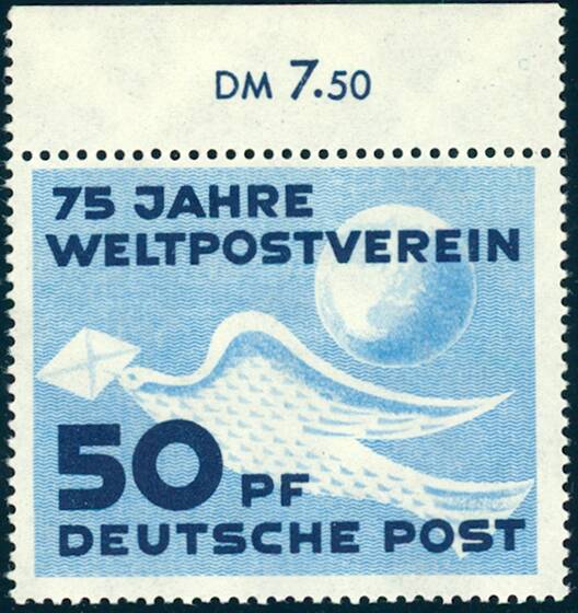 DDR 1949 MiNr. 242 Oberrand