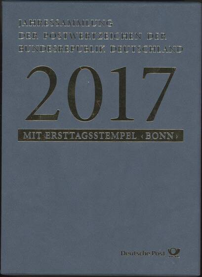 BRD 2017 Jahressammlung der Deutschen Post AG
