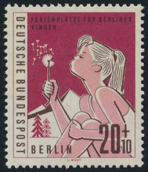 BERLIN 1960 MiNr. 195 II