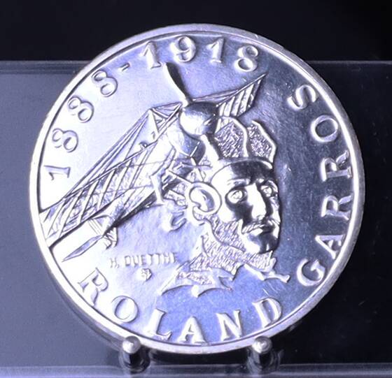 FRANKREICH 10 Francs Silber 1988 Roland Garros