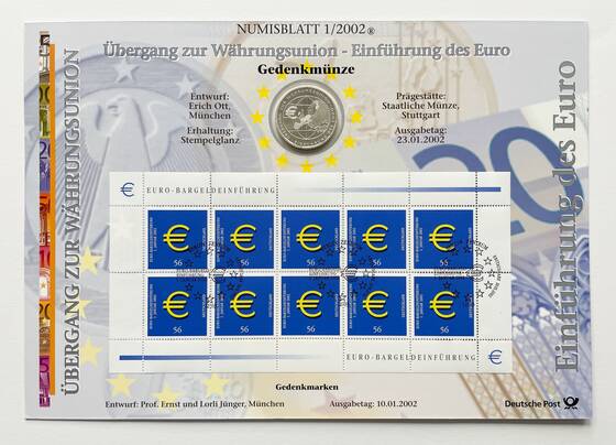 NUMISBLATT 1/2002 Deutsche Post