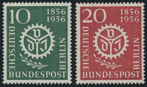 BERLIN 1956 MiNr. 138-139