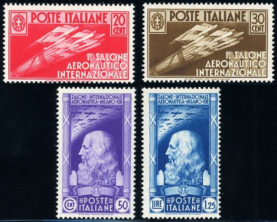 ITALIEN 1935 MiNr. 528-531