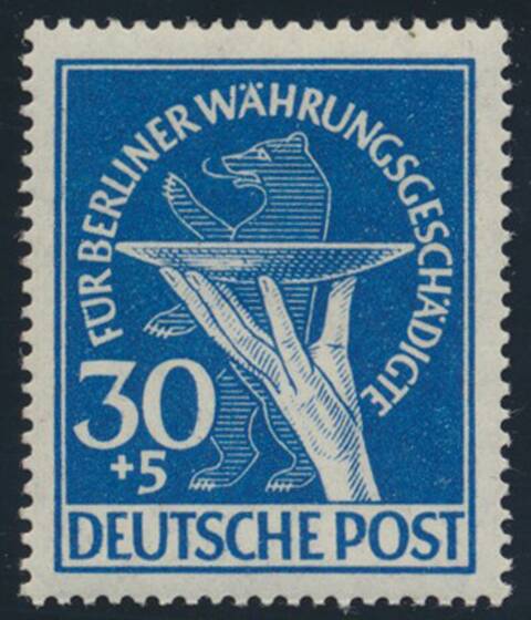 BERLIN 1949 MiNr. 70 I