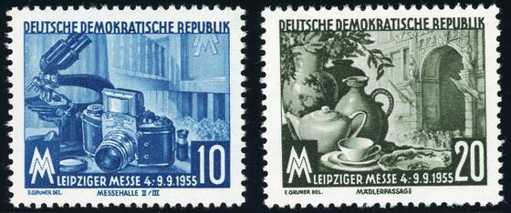 DDR 1955 MiNr. 479-480