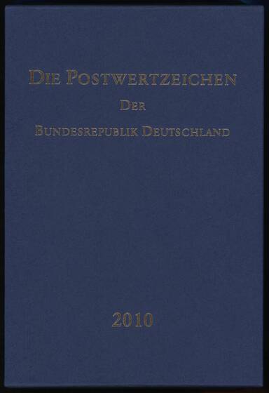 BRD 2010 Jahreszusammenstellung Jahrbuch