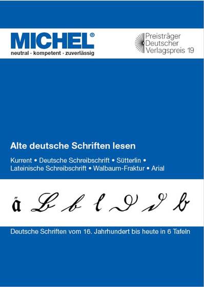 MICHEL Alte deutsche Schriften lesen