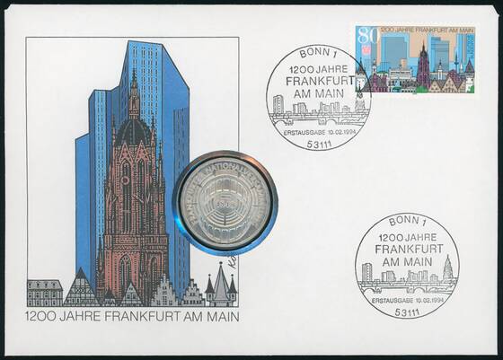 BRD 1973/1994 1200 Jahre Frankfurt am Main