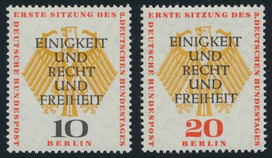 BERLIN 1957 MiNr. 174-175