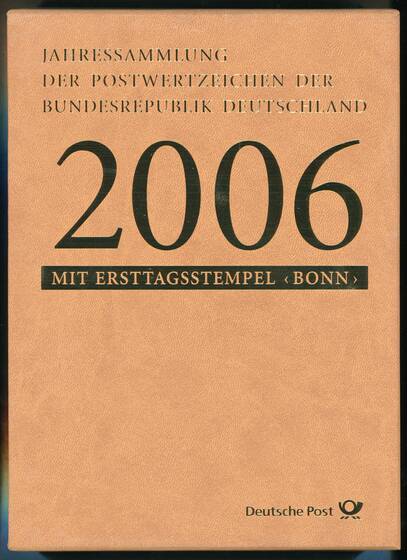 BRD 2006 Jahressammlung der Deutschen Post AG