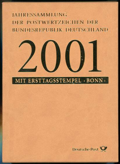 BRD 2001 Jahressammlung der Deutschen Post AG