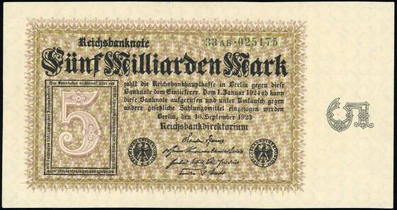 Weimar 5 Mrd. Mark DEU-133